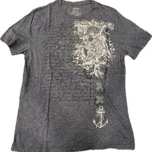 Gray Graphic Men's T-Shirt